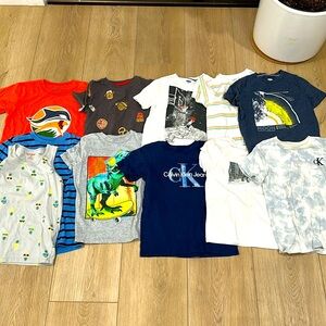 LOT of Boys T shirts size Small 6-7 various Cat & Jack, Old Navy